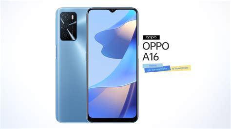 OPPO A16 Specs .